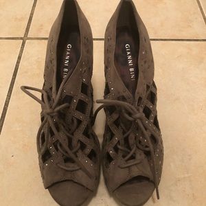 Gianni Bini Lace Up Wedges